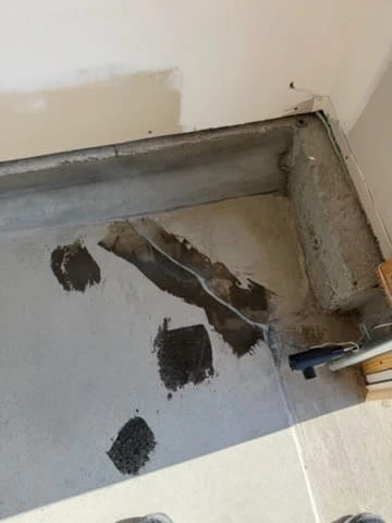 Concrete repair before coating
